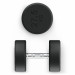 Гантель круглая обрезиненная 27,5 кг UnixFit PRO DBRND27_5PBKx2 2 шт 75_75
