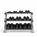 Стойка для гантелей (3 уровня) Spirit Fitness ST800DR3 75_75