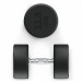 Гантель круглая обрезиненная 32,5 кг UnixFit PRO DBRND32_5PBKx2 2 шт 75_75
