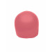 Шапочка для плавания Atemi light silicone cap Bright red  FLSC1R красный 75_75