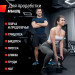 Гантель круглая обрезиненная 22,5 кг UnixFit PRO DBRND22_5PBKx2 2 шт 75_75
