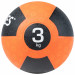Медбол 3кг, d22,9см, резина Torres AL00233 оранжево-черный 75_75
