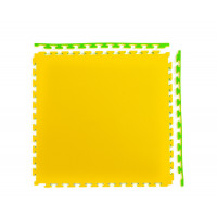Будо-мат, 100x100 см, 20 мм DFC 12278 жёлто-зелёный
