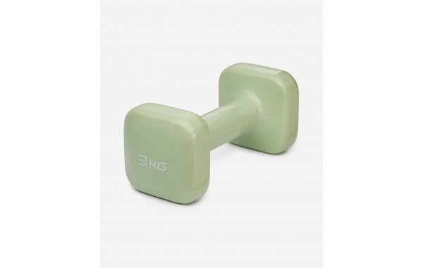 Гантель виниловая 3 кг Star Fit DB-106 оливковый 600_380