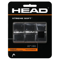 Овергрип Head Xtreme Soft 285104-BK, 0.5 мм, 3 шт, черный
