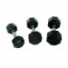 Гантель 12,5кг Perform Better Rubber Encased Hex Dumbbells 4137-12,5\BK-12-00 75_75