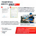 Гантель круглая обрезиненная 22,5 кг UnixFit PRO DBRND22_5PBKx2 2 шт 75_75