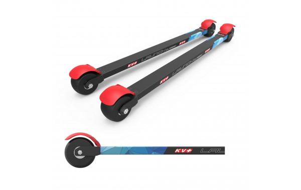 Лыжероллеры KV+ Классические Launch Pro Classic 73 cм.(Slow Wheels) 21RS01.S черный 600_380