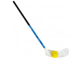 Клюшка для флорбола Realstick Kidscamp MR-KF-KC65L, 65см, +мяч, левый крюк, композит, чер-син