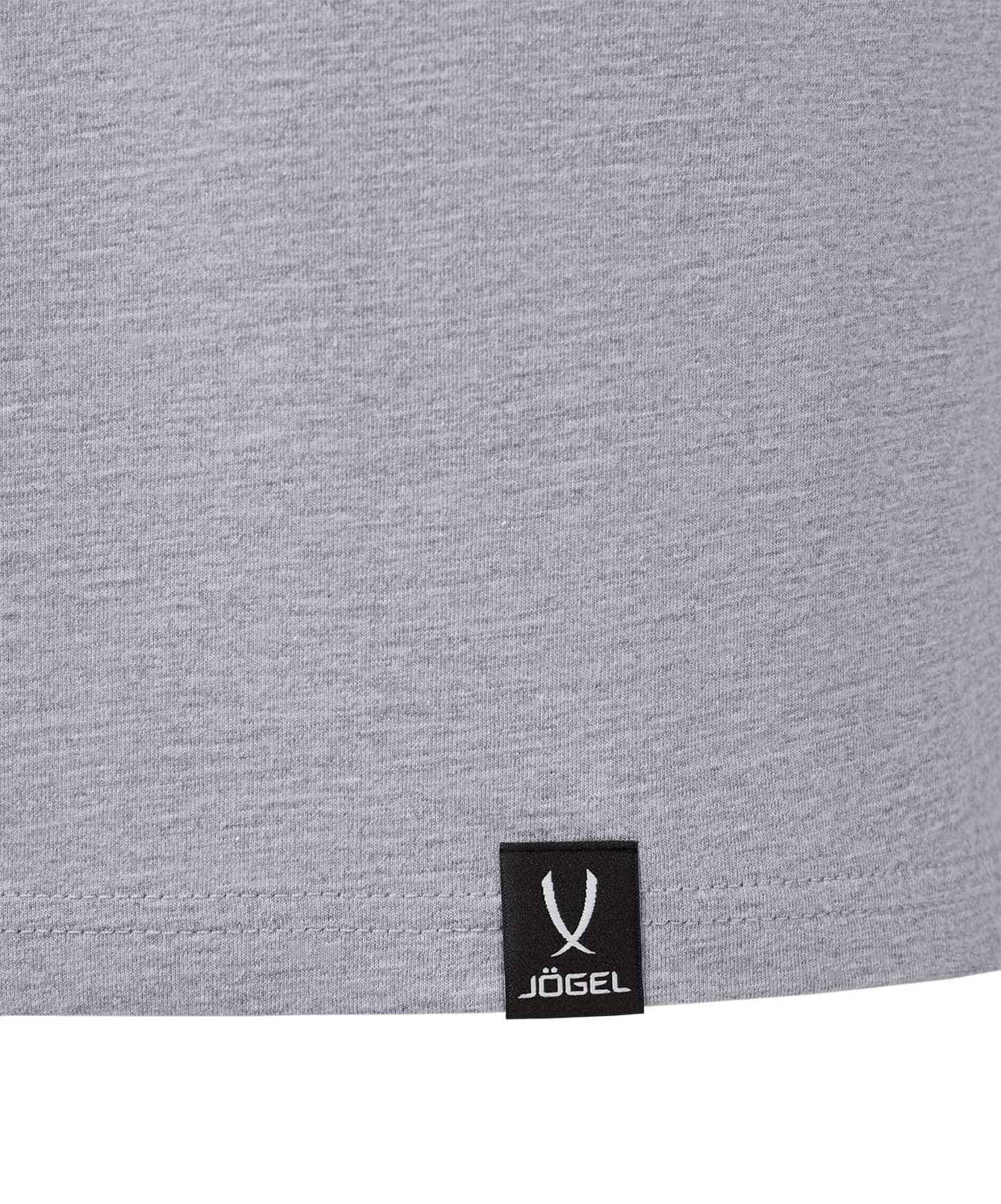 Футболка Jogel ESSENTIAL Core Tee, серый меланж 1663_2000
