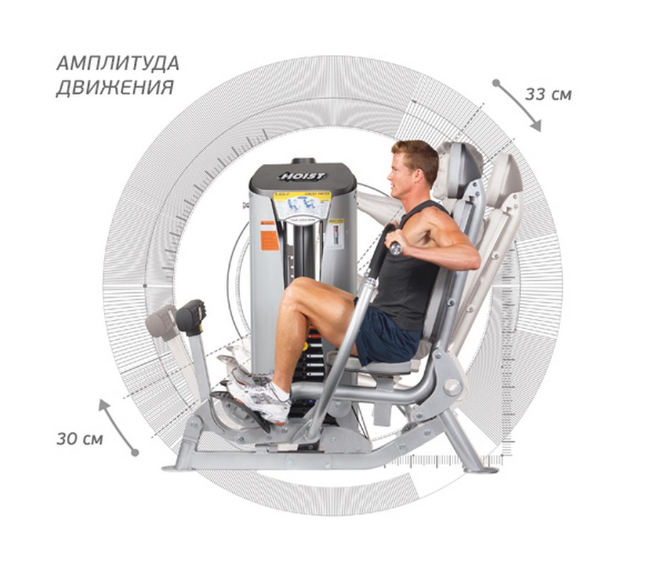 Жим от груди Hoist RS-1301 936_800