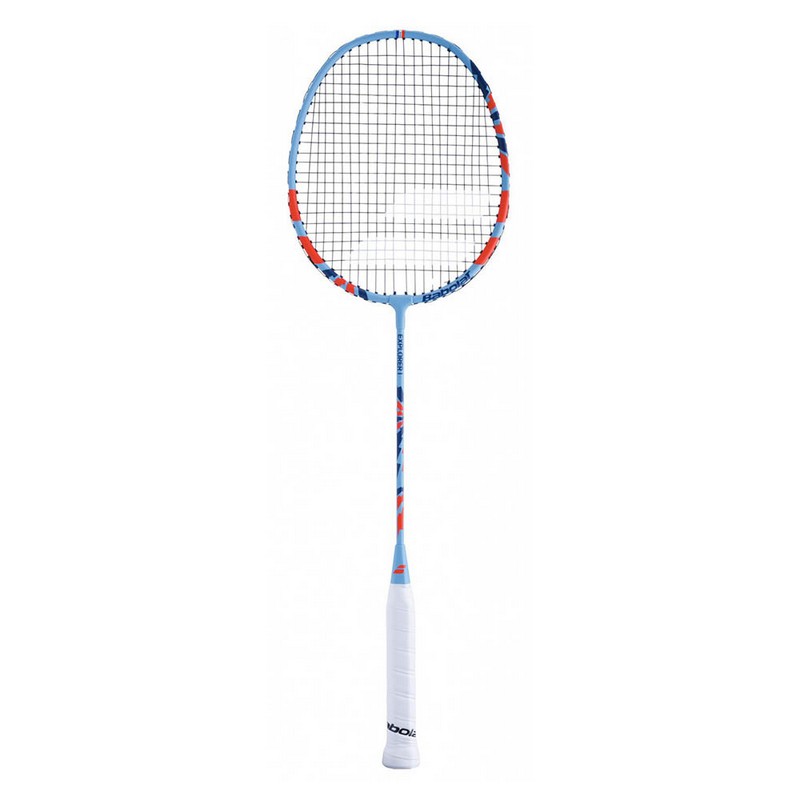 Ракетка для бадминтона Babolat Exploler I 601364-136 оранжевый-голубой 800_800