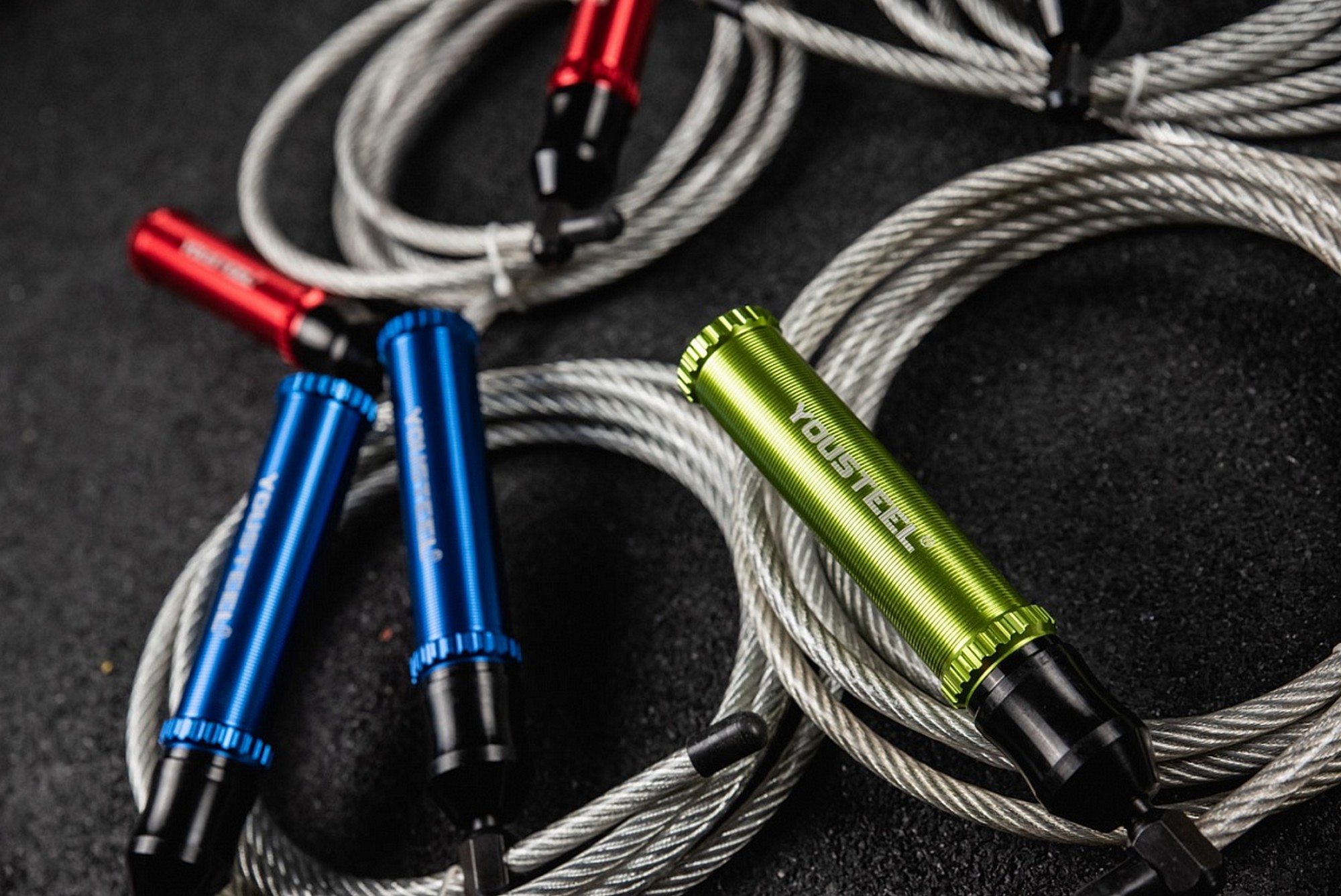 Скакалка YouSteel Heavy jump rope синий 2000_1337