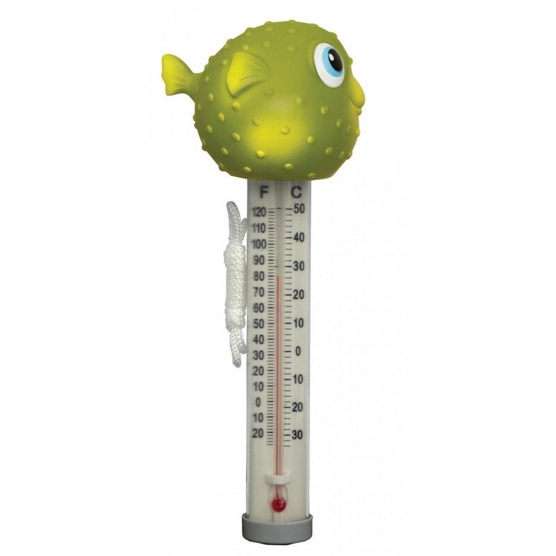 Термометр-игрушка для измерения температуры воды в бассейне (K265DIS/6P) Kokido Рыбка Фугу  AQ12175 800_800