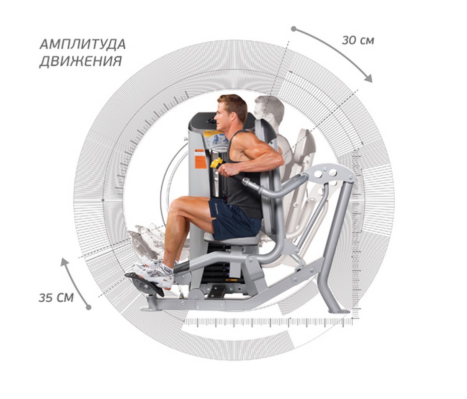 Отжимание на брусьях Hoist RS-1101 936_800