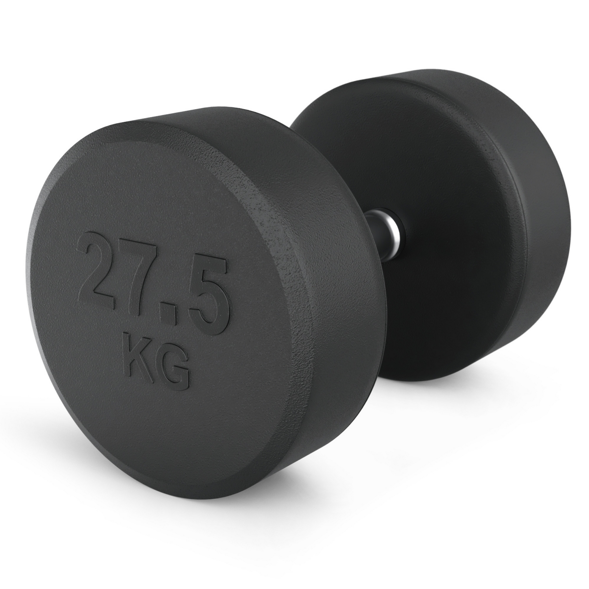 Гантель круглая обрезиненная 27,5 кг UnixFit PRO DBRND27_5PBKx2 2 шт 1999_2000
