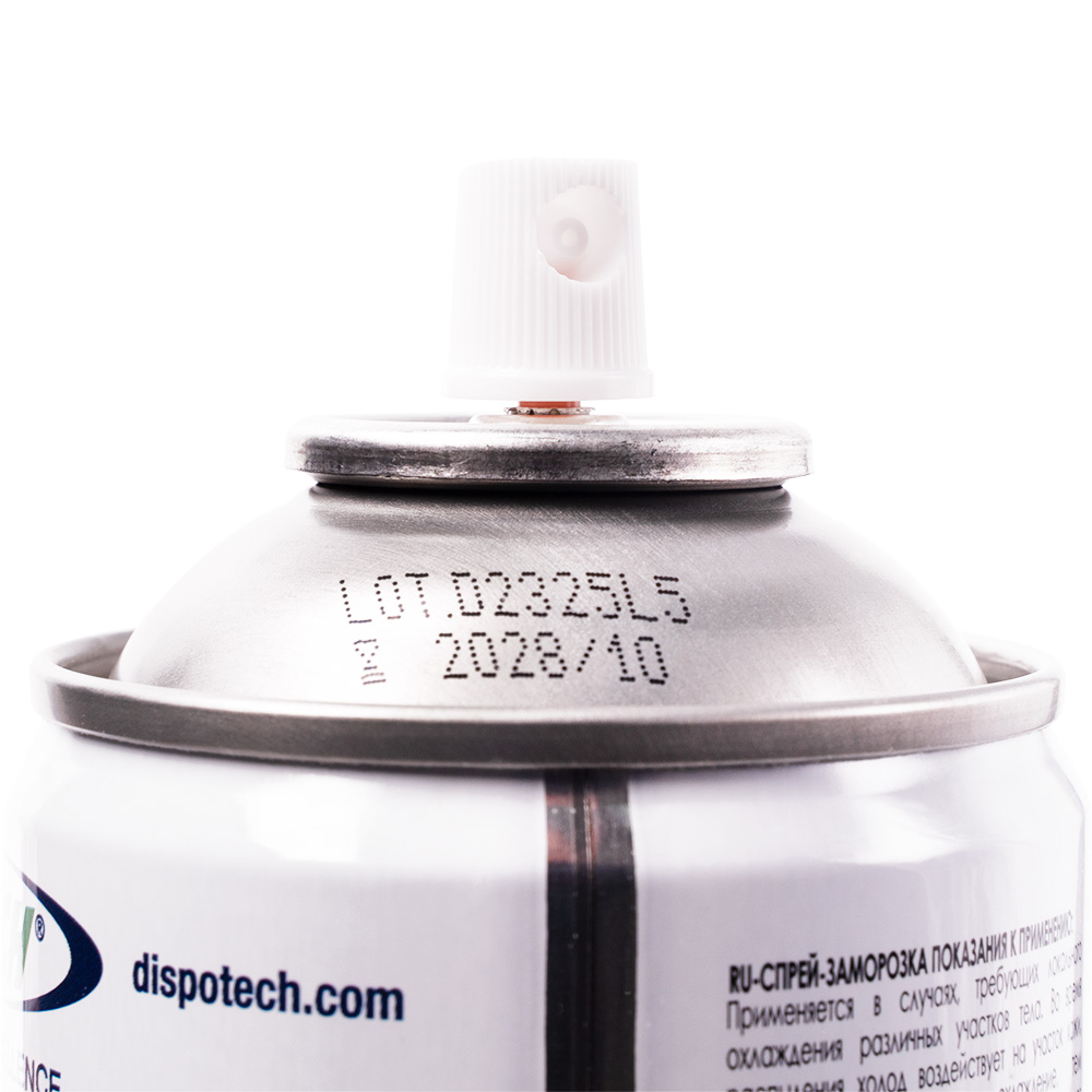 Спрей-заморозка Dispo Ice Spray, охлаждающий и обезболивающий, SP400DISPORU24, 400 мл 1000_1000