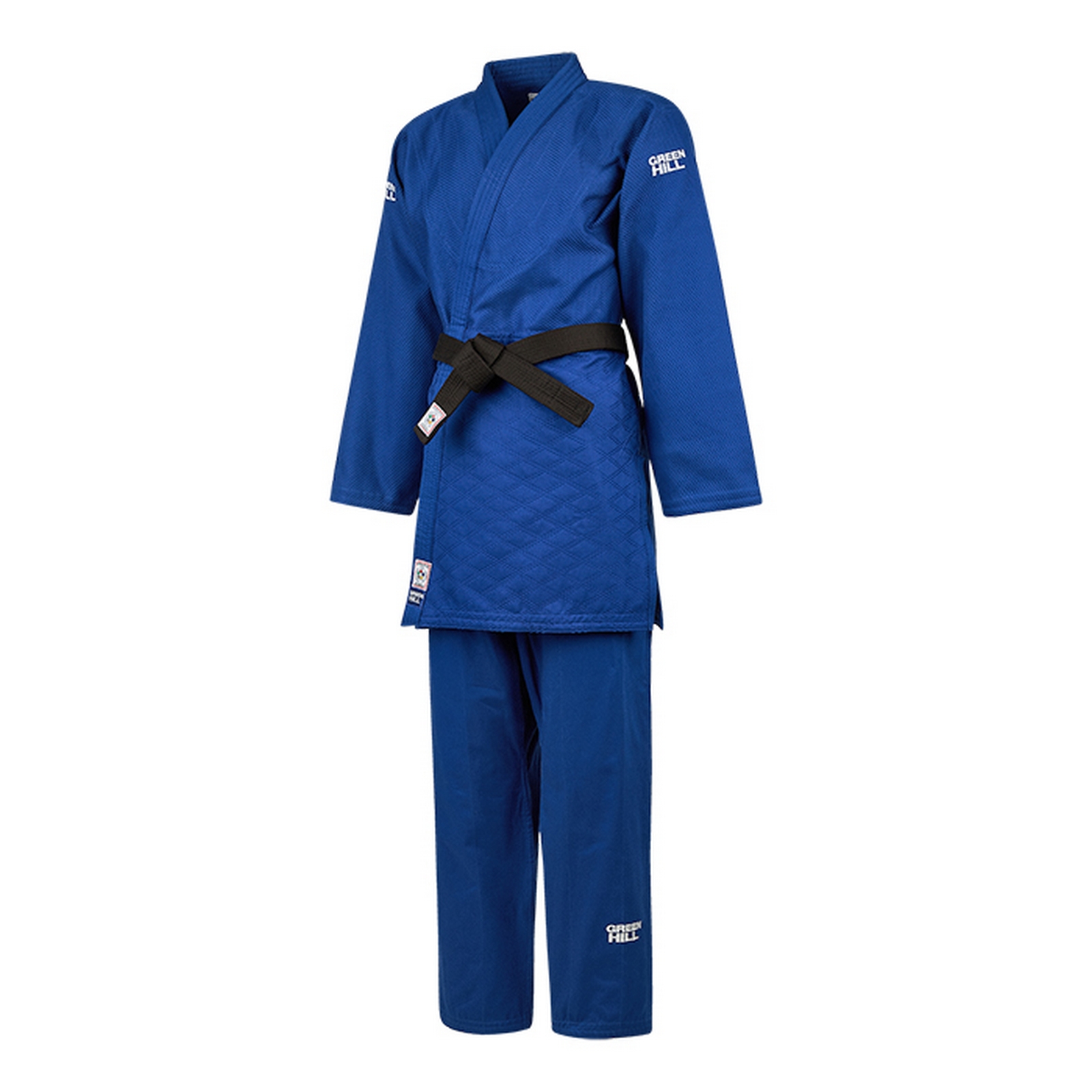 Кимоно Дзюдо Green Hill SUPER одобрено IJF, 2024 JSS-10212EU7 синий 1600_1600