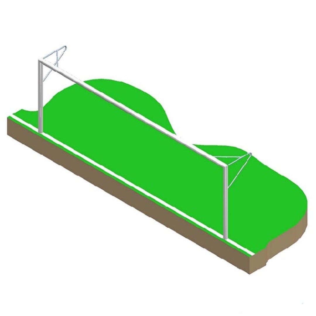 Стационарные футбольные ворота 5х2м P78 1080_1080