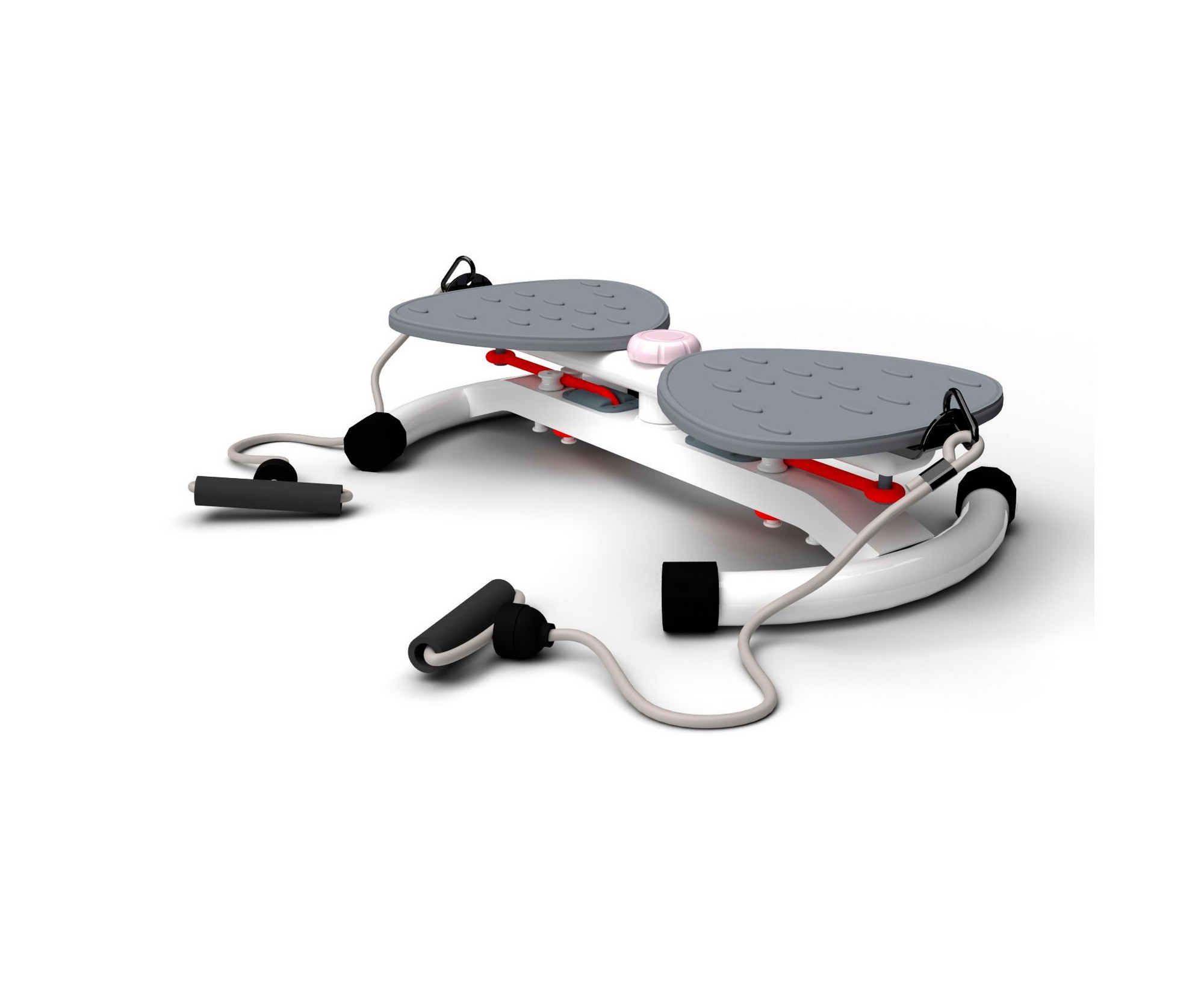 Фитнес платформа DFC Twister Bow с эспандерами TW-S108GR 2000_1636