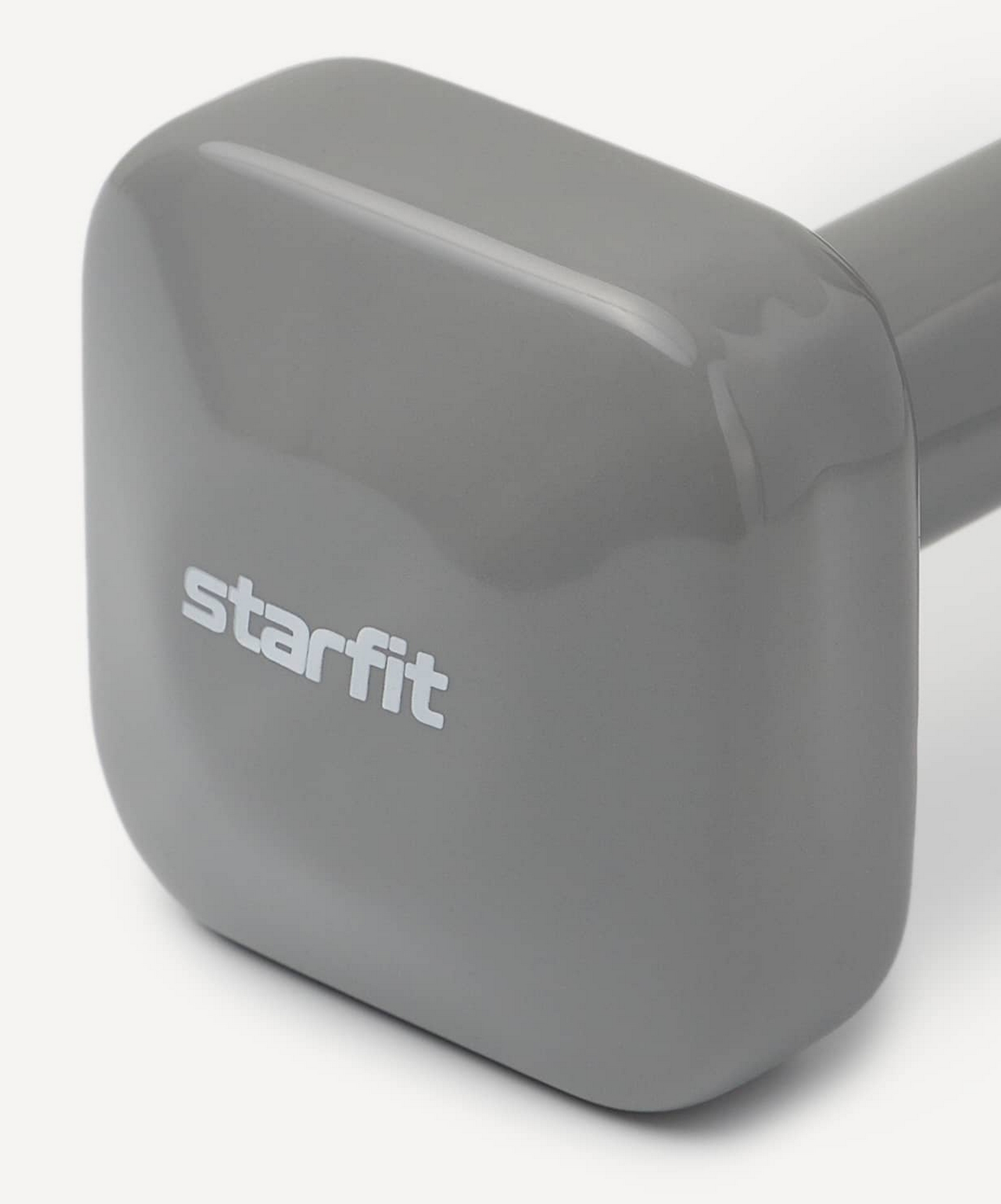 Гантель виниловая 4 кг Star Fit DB-106 темно-серый 1663_2000