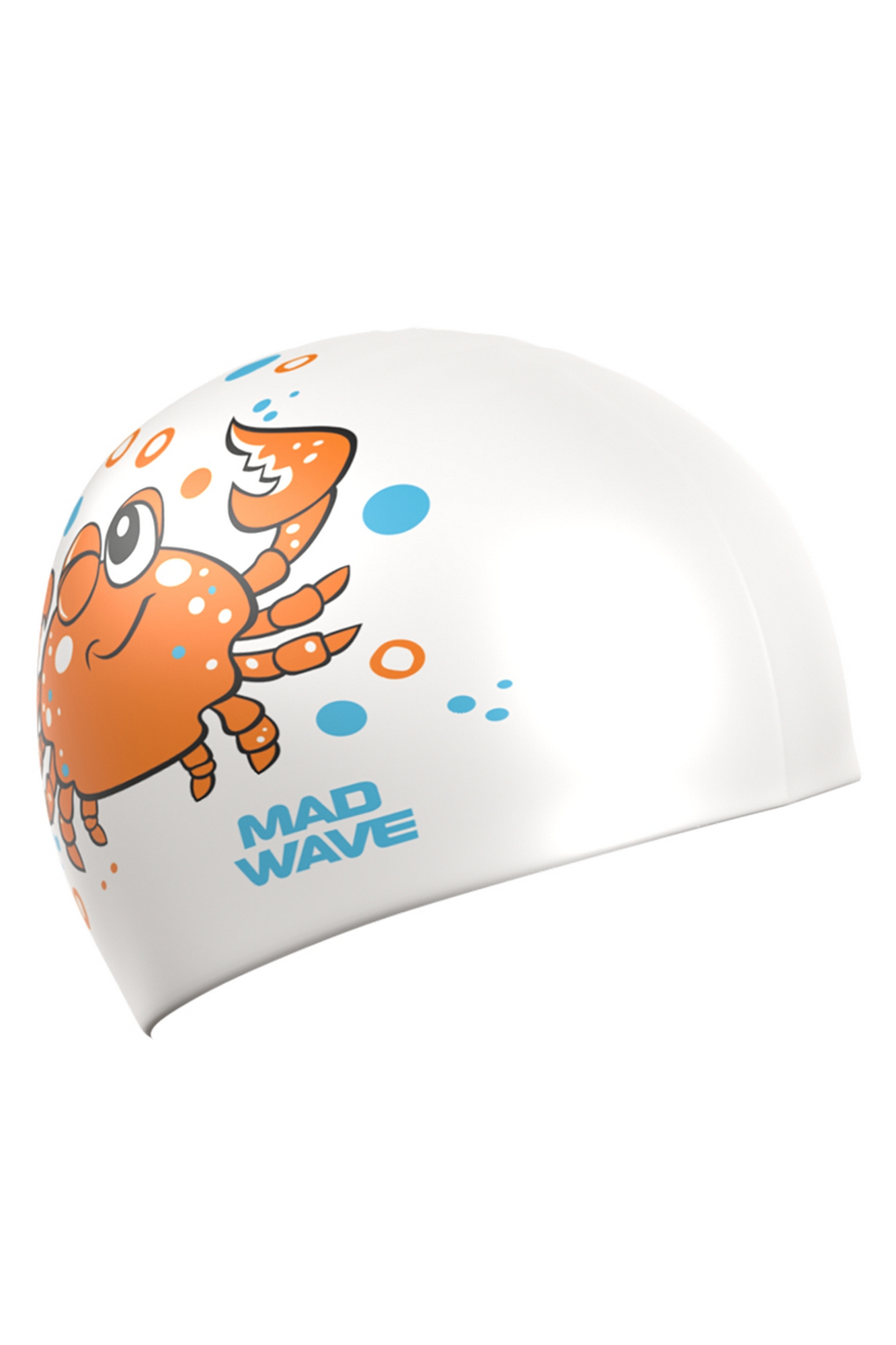 Юниорская силиконовая шапочка Mad Wave Crab M0574 06 0 00W 1333_2000