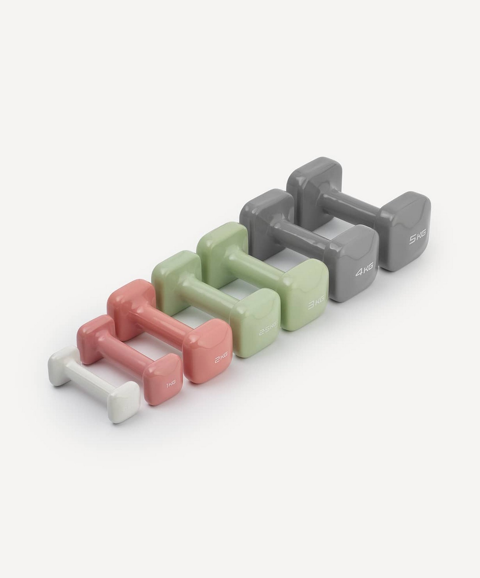Гантель виниловая 2,5 кг Star Fit DB-106 оливковый 1663_2000