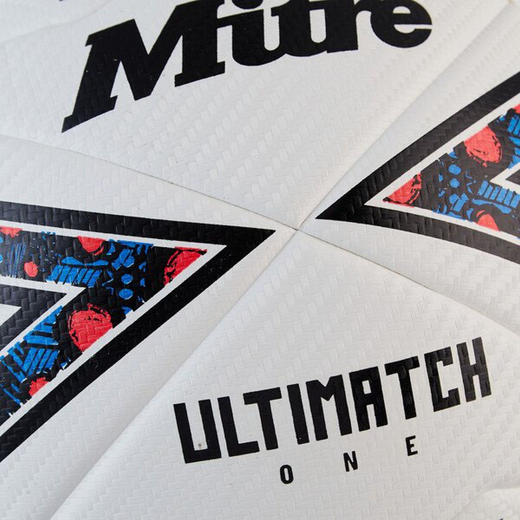 Мяч футбольный Mitre Ultimatch One 24 5-B01789C29 р.4 2000_2000