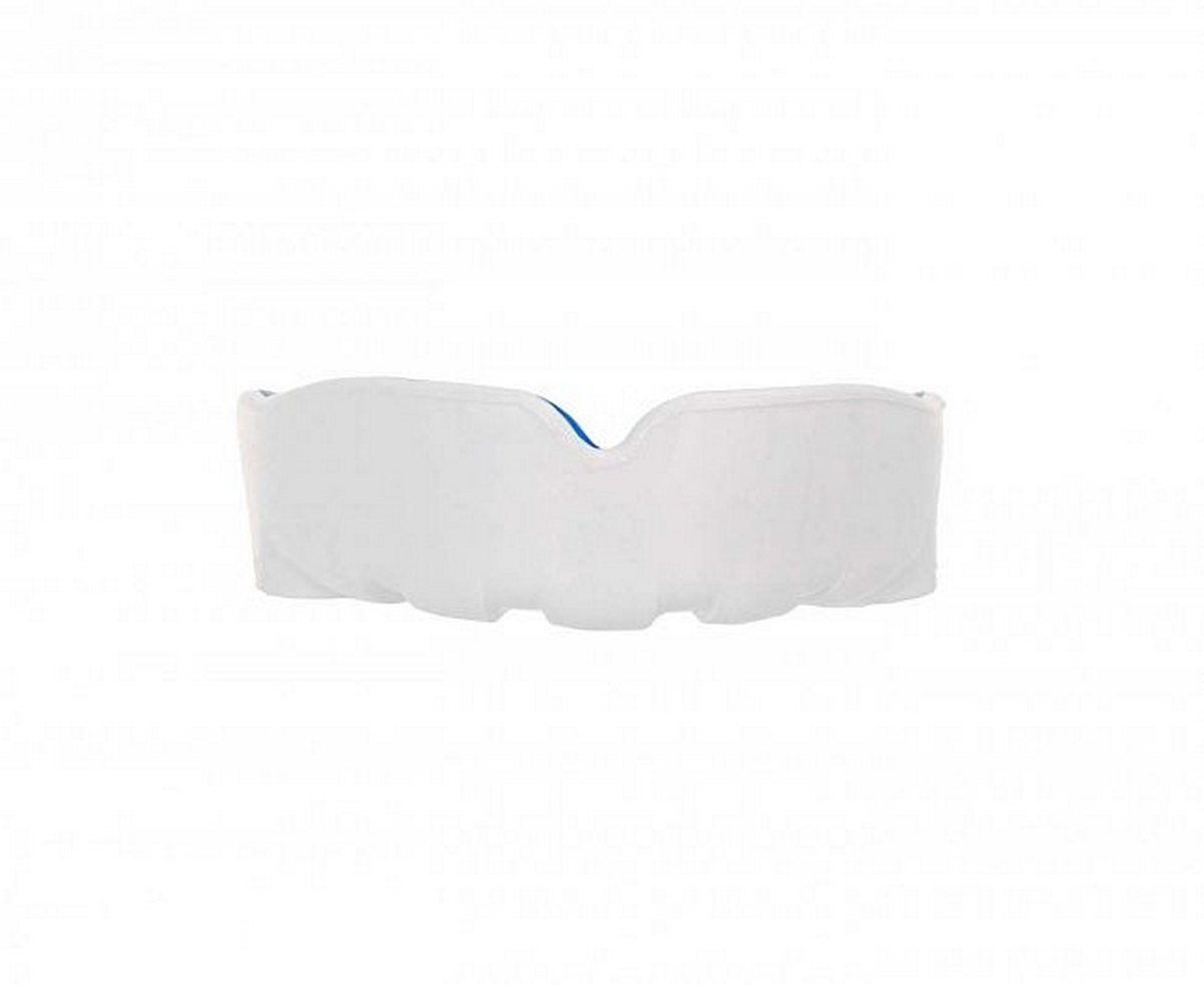 Капа одночелюстная Clinch Punch Double Layer Mouthguard C502 бело-синий 1200_982