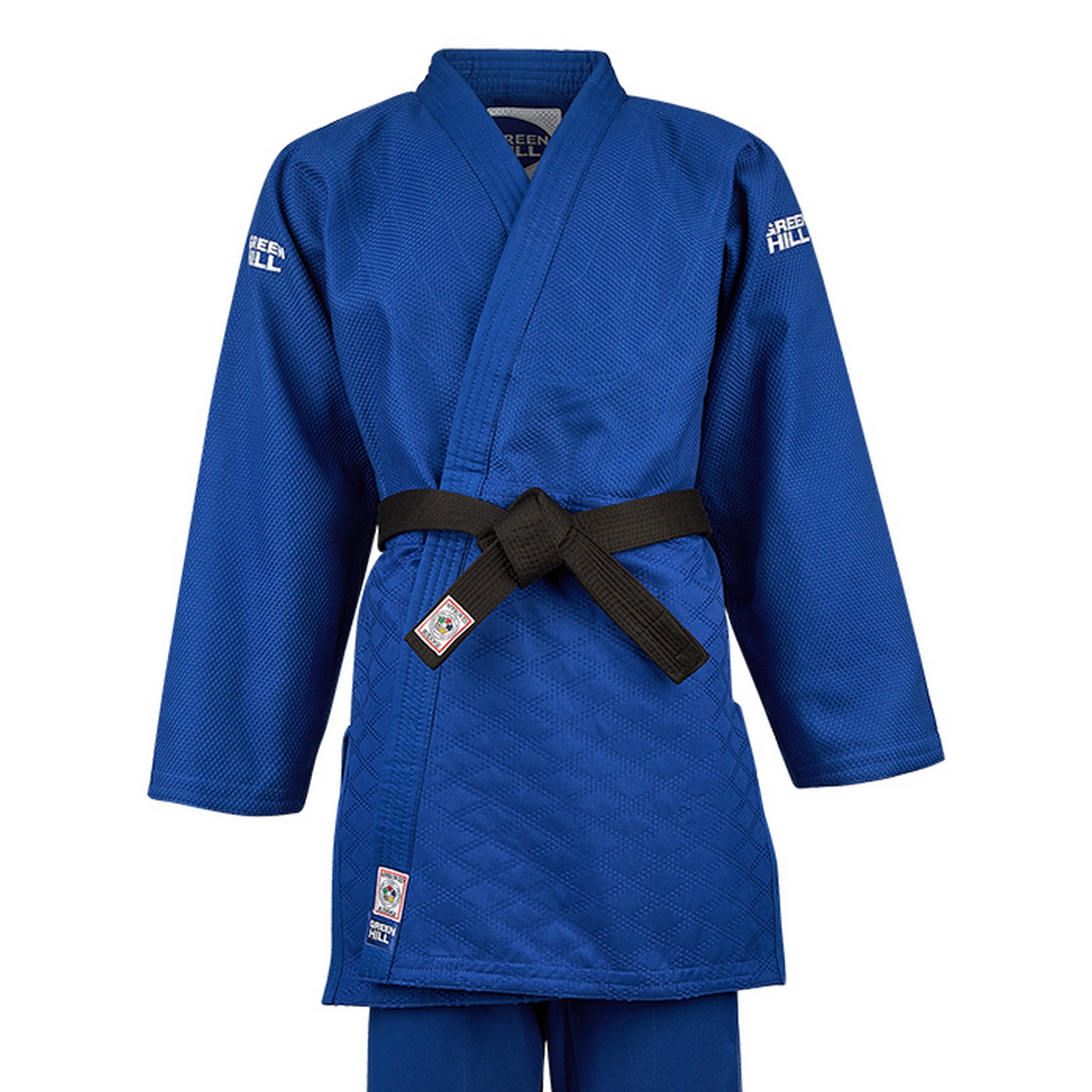 Кимоно Дзюдо Green Hill SUPER одобрено IJF, 2024 JSS-10212EU7 синий 1600_1600