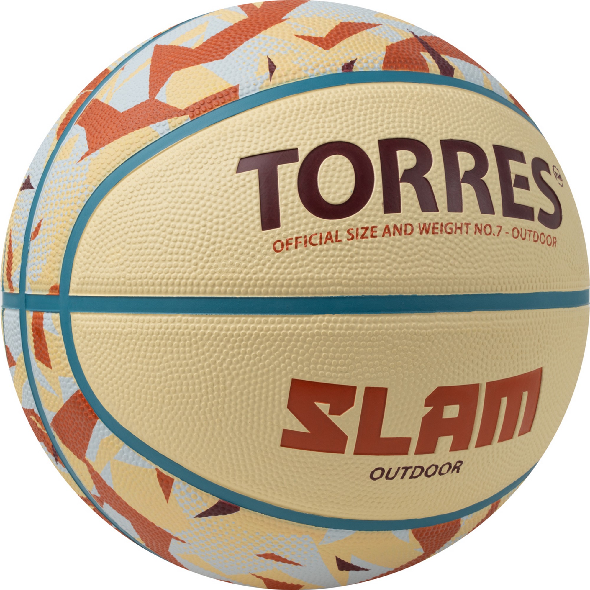 Мяч баскетбольный Torres Slam B023147 р.7 2000_2000