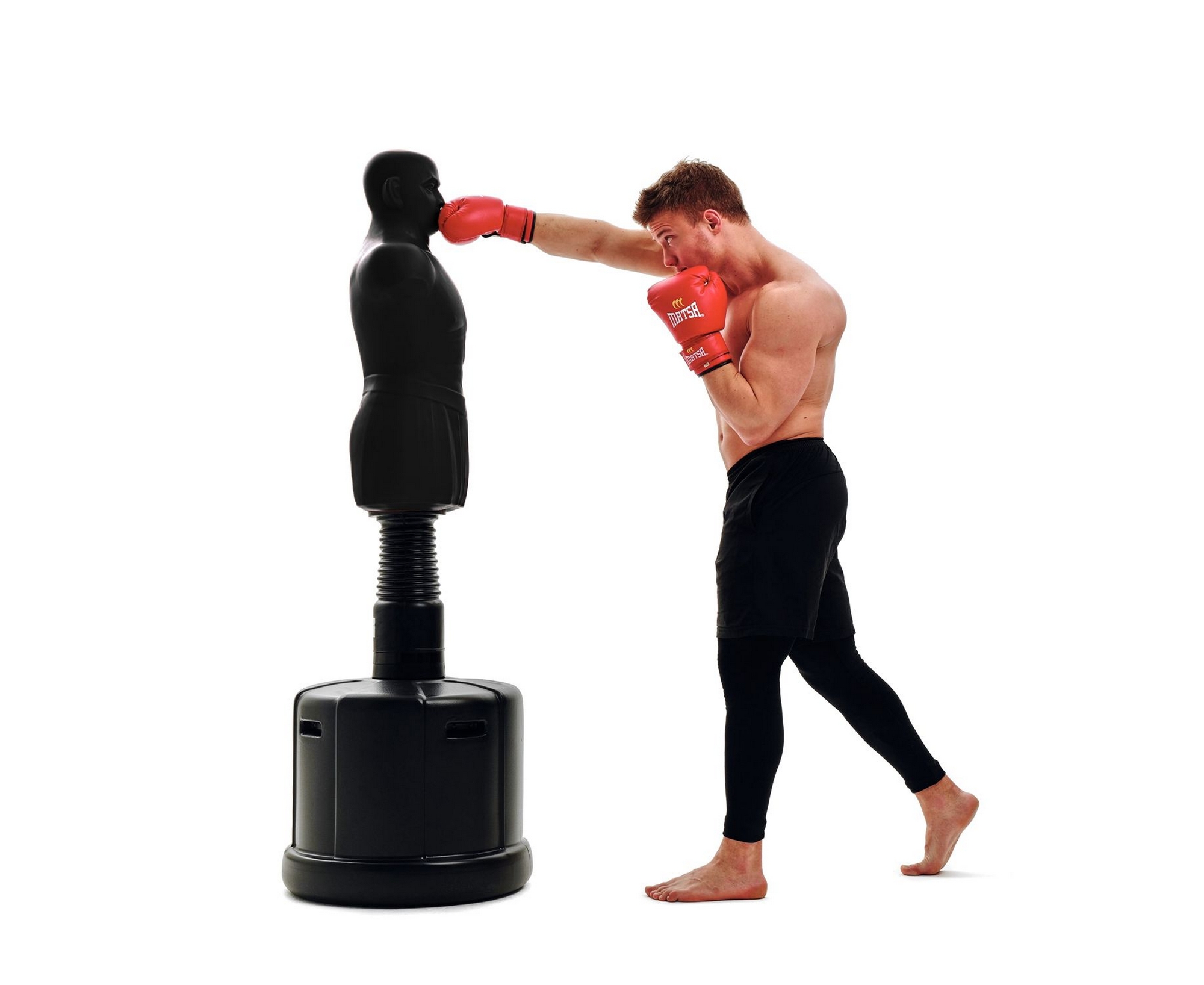 Манекен DFC Boxing Punching Man-Medium TLS-BHB черный 2000_1636