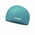 Шапочка для плавания Atemi kids light silicone cap Green river KLSC1GR бирюзовый 120_120