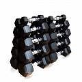 Набор гексагональных гантелей 10 пар от 1 до 10 кг Original Fit.Tools FT-HEX-SET-110 120_120
